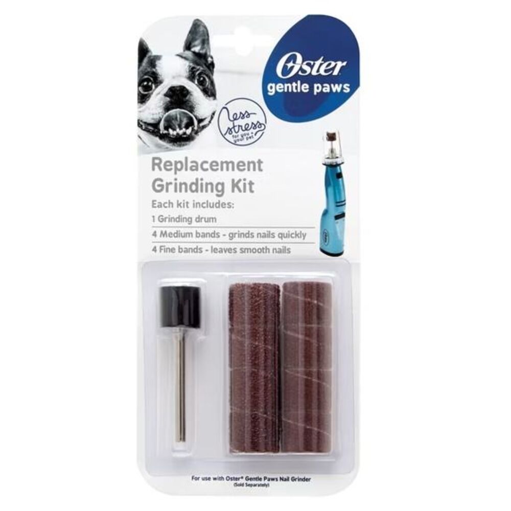 Oster Gentle Paws Pet Nail Grinder Replacement Kit for Dogs and Cats
